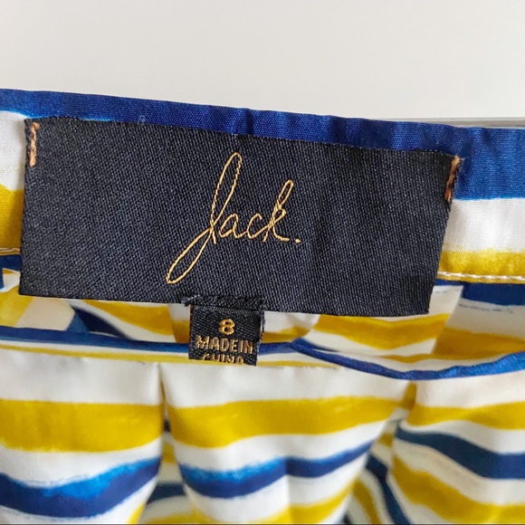 Jack BB Dakota skirt yellow Camilla striped blue - Picture 6 of 9